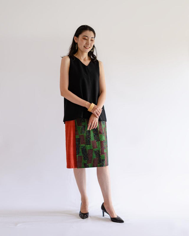 ラップ風スカート