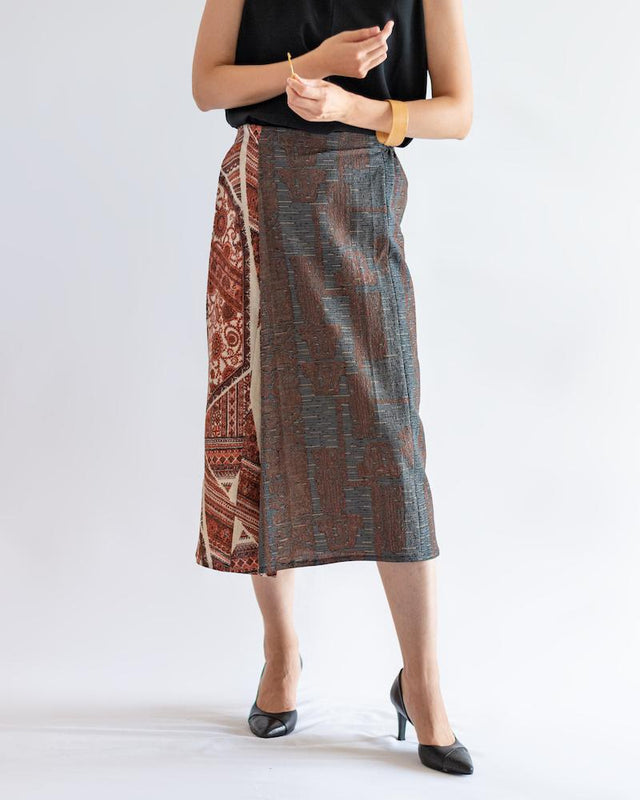 ラップ風スカート