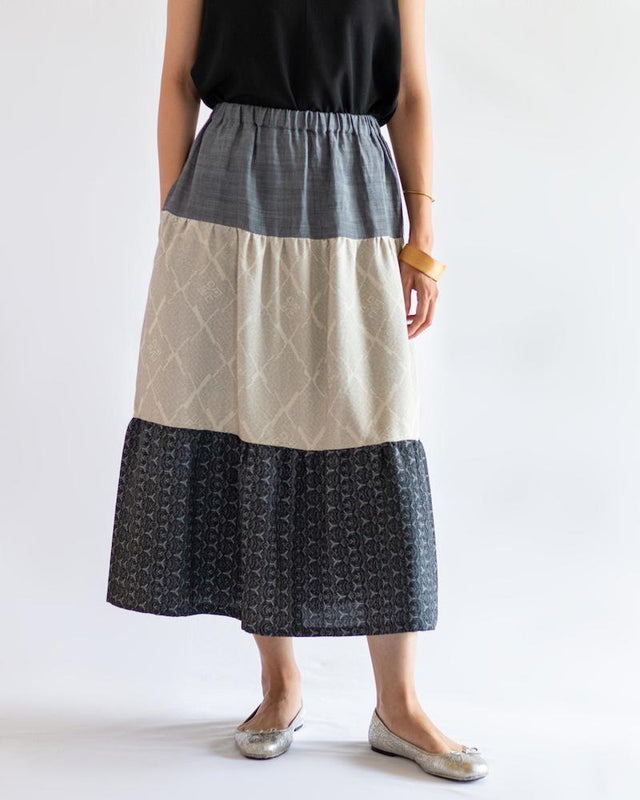 風鈴草フレアスカート