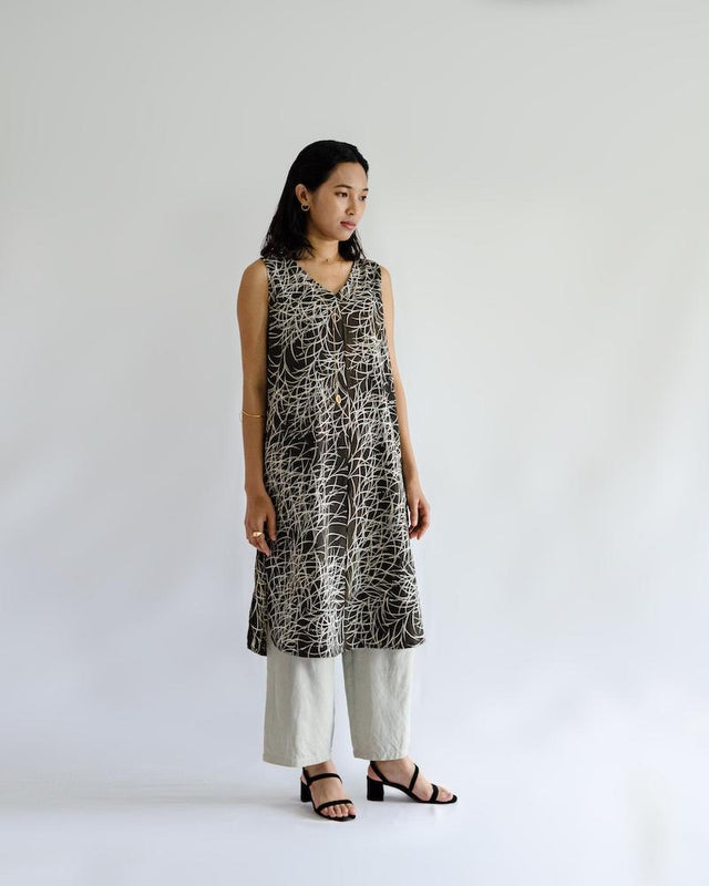 月チュニック|ノースリーブ