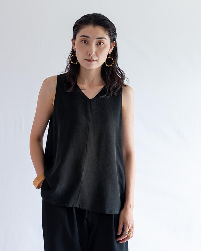 月ブラウス|ノースリーブ