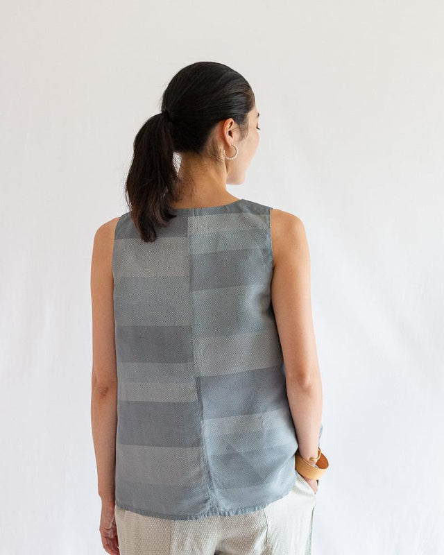 月ブラウス|ノースリーブ