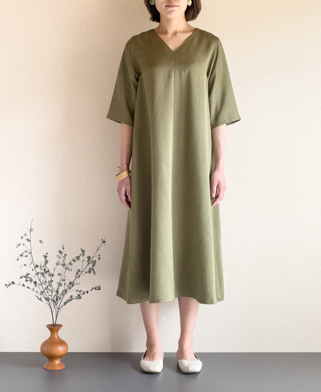 月ドレス|ハーフスリーブ