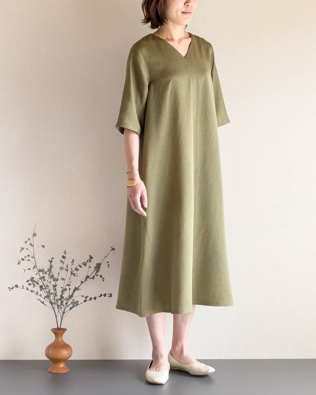 月ドレス|ハーフスリーブ