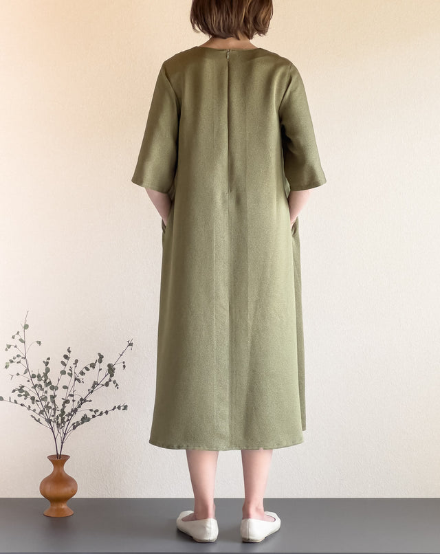 月ドレス|ハーフスリーブ