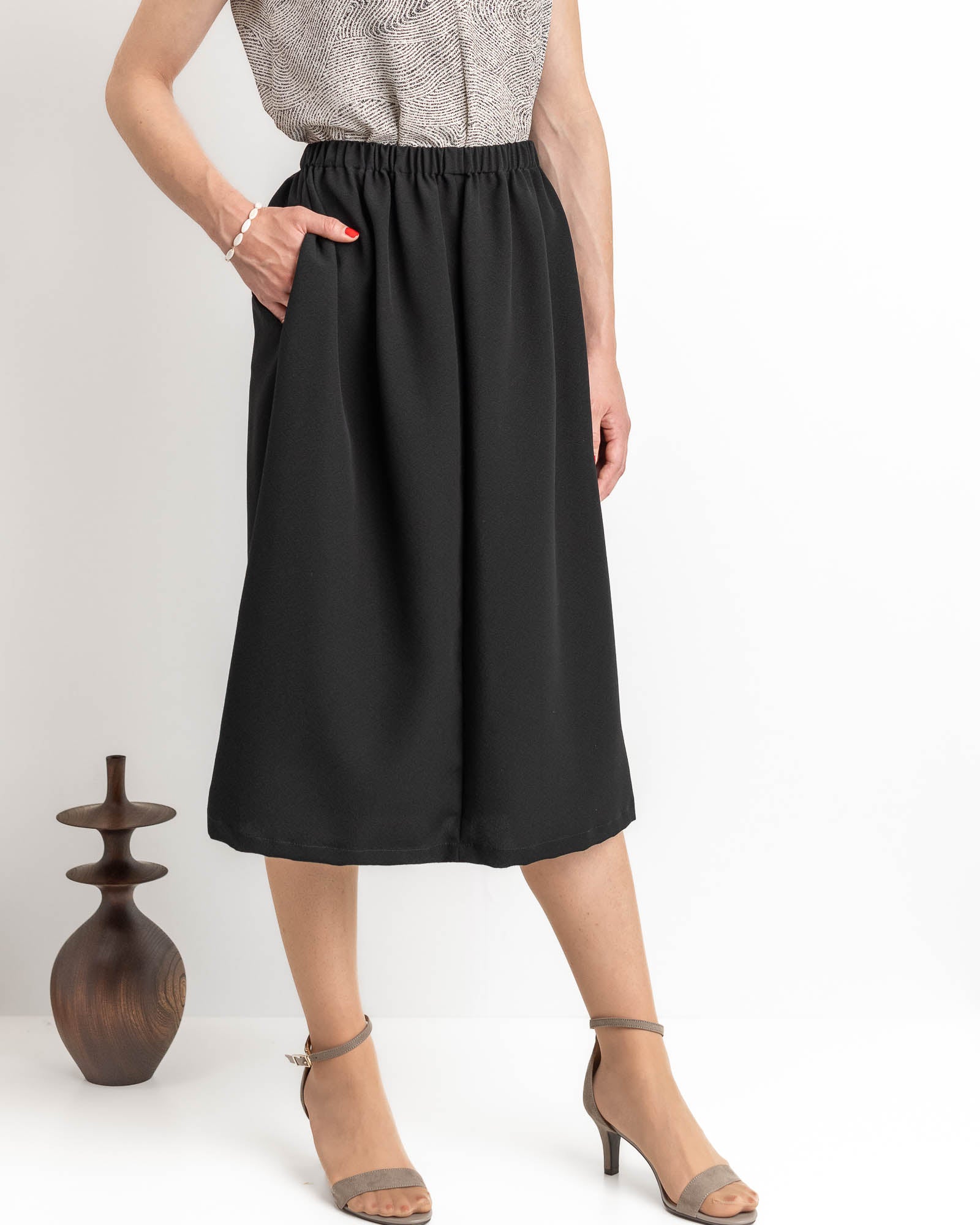 ギャザースカート｜きもの時季（とき）のスカート｜着物リメイク