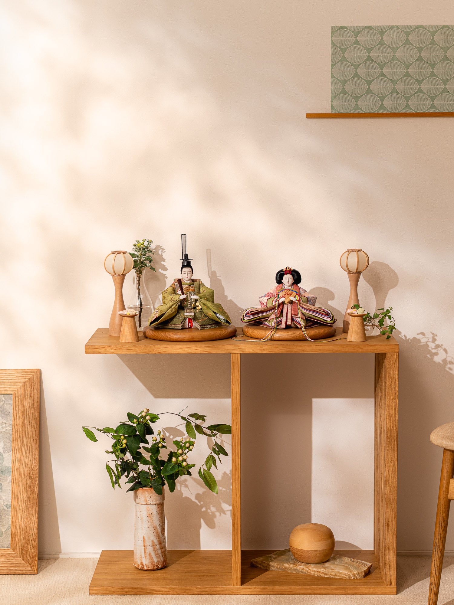 ち - 桃香立つ、春重ね】の4点・ひな飾り – TSURUTO