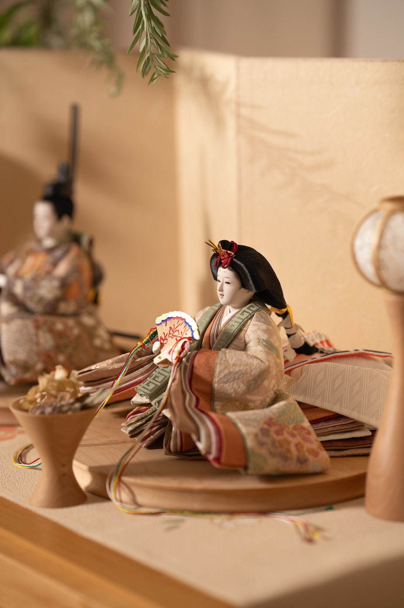 お雛さまとお飾りのコーディネート｜つるとひな