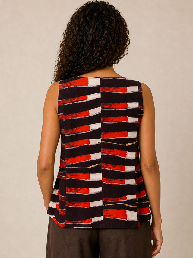 Drawn Lines — Blouse