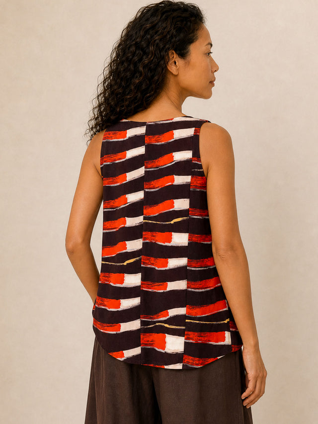 Drawn Lines — Blouse