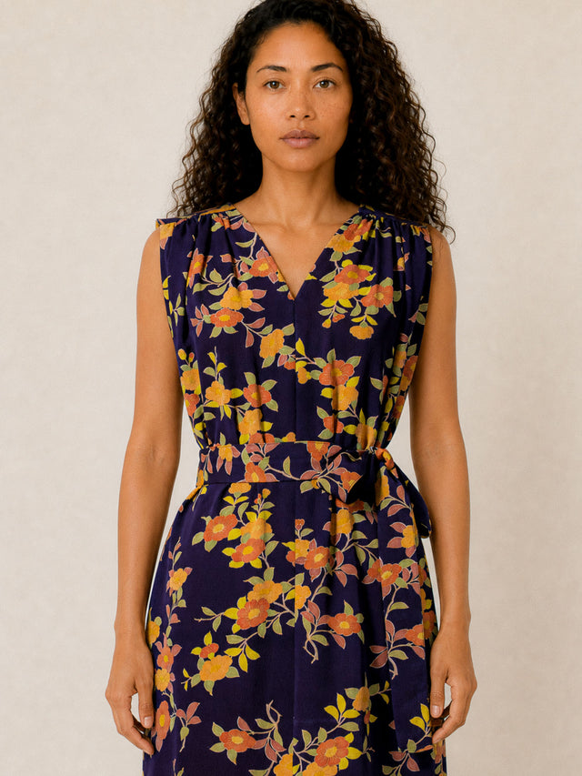 Navy Tsubaki Dress