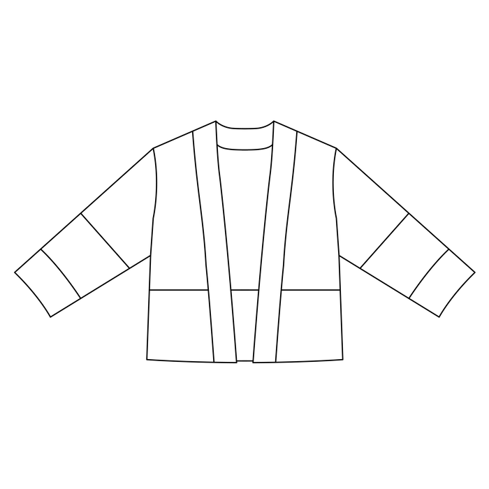 茶ハオリジャケット