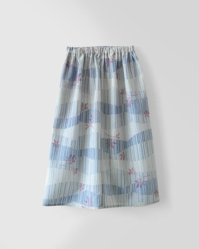 Waist gathered skirt