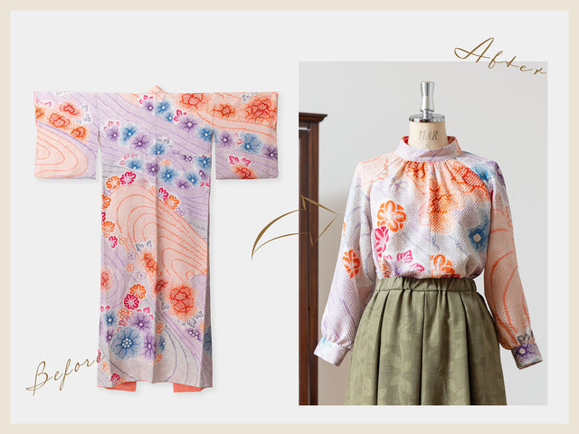 風鈴草ブラウス