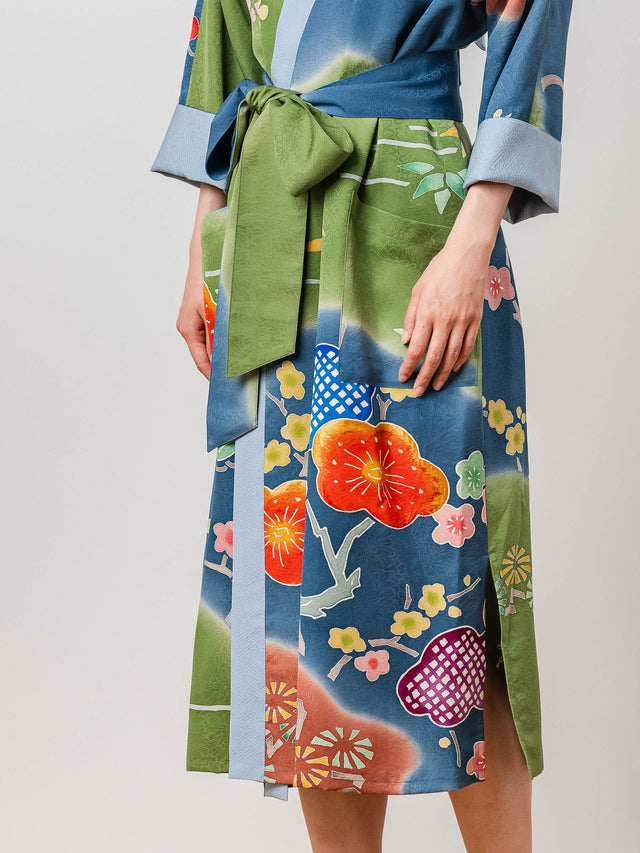 Sho Chiku Bai - Cha Haori Dress