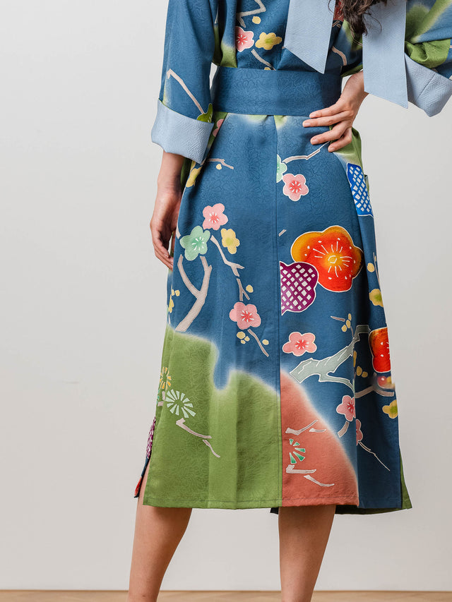 Sho Chiku Bai - Cha Haori Dress