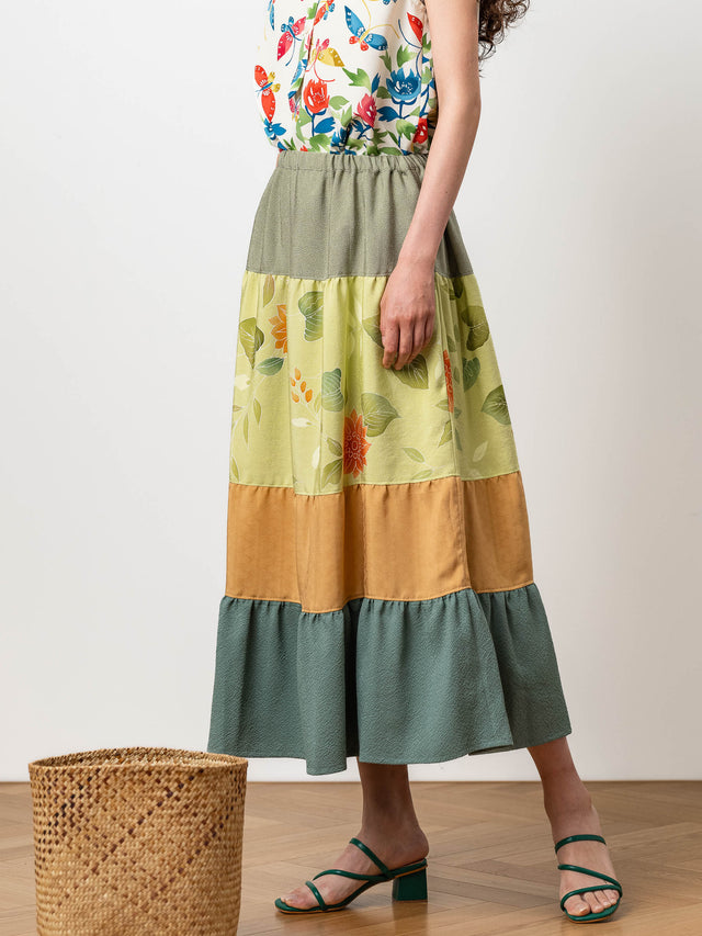 Nihon Garden - Furinso Tiered Skirt