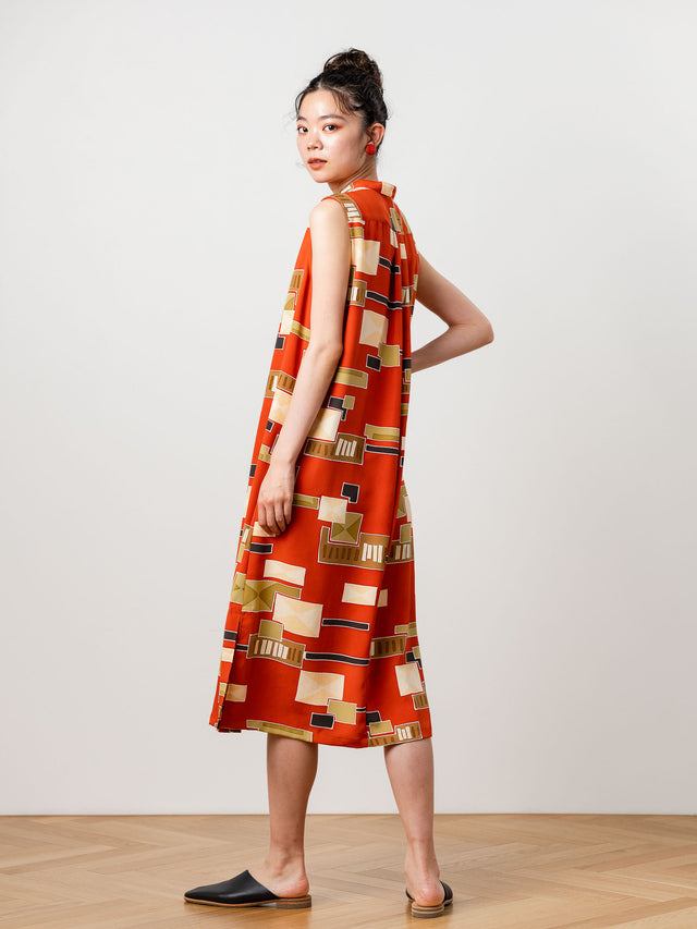 Squares and Lines - Kochi Dress
