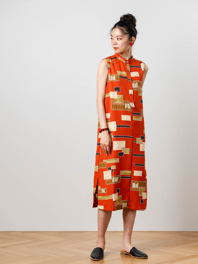 Squares and Lines - Kochi Dress