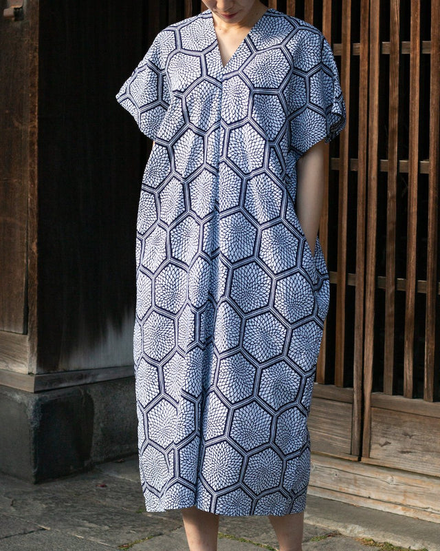 Kimono Dress - D03（セミオーダー）タンモノドレス｜着物リメイクのワンピース