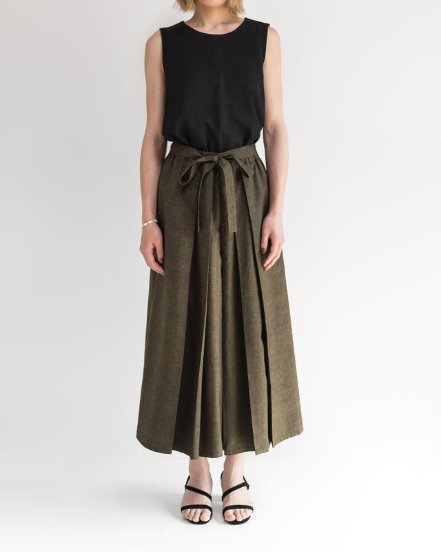 Kimono Flared Skirt-Sk03 (Semi-order) | by Hana to Taiyo | Kimono Remake Furusakusa Flare Skirt